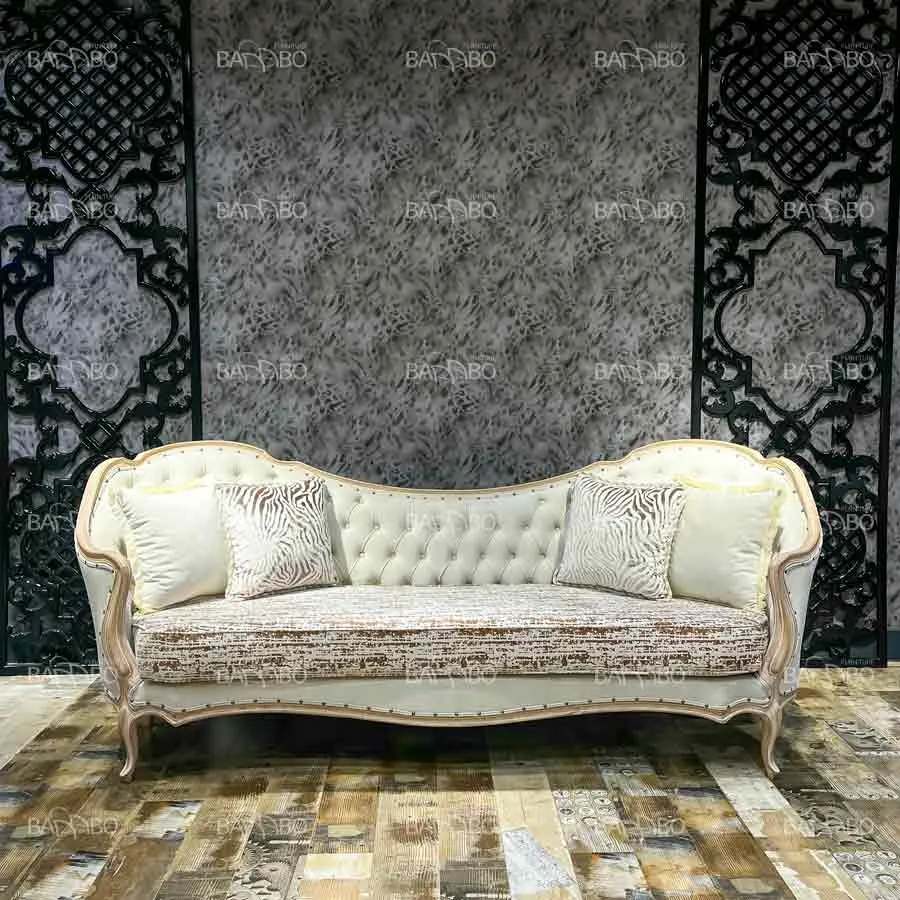 مبلمان نئوکلاسیک برژه 4 کاناپه نئوکلاسیک