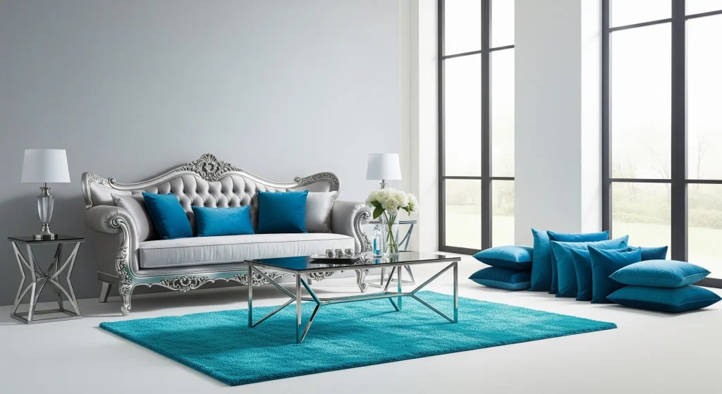 مبل کلاسیک طلایی یا نقره‌ای؟ راهنمای انتخاب برای دکوراسیون لوکس