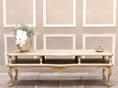 مبل پرنیان مشکی طلایی 1 ست چوبی مدرن