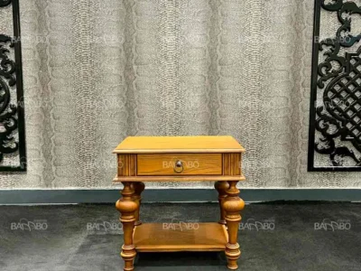 میز عسلی تورین قایقی میز عسلی چوبی