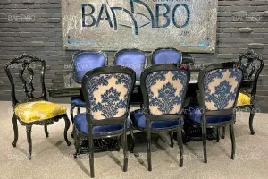 مبلمان رزت 4 میزغذاخوری کلاسیک