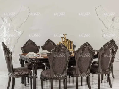 میز ناهار خوری کلاسیک هرمس میز ناهار خوری کلاسیک هرمس