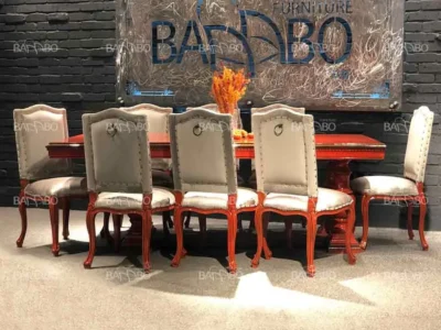 میز غذاخوری ویکتوریا سرویس میز غذاخوری