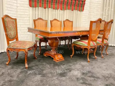 مبلمان امپریال 6 میز غذاخوری کلاسیک